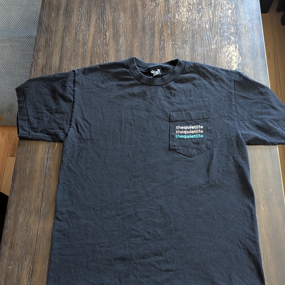 Black Short Sleeve Tee with Crew Neck